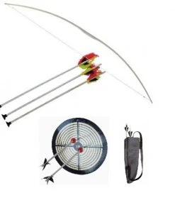 Shop-halona Bogenset, Pfeil Und Bogen Mit Köcher Und Zielscheibe Indianer SET F. Kinder Bogenschießen (junior)