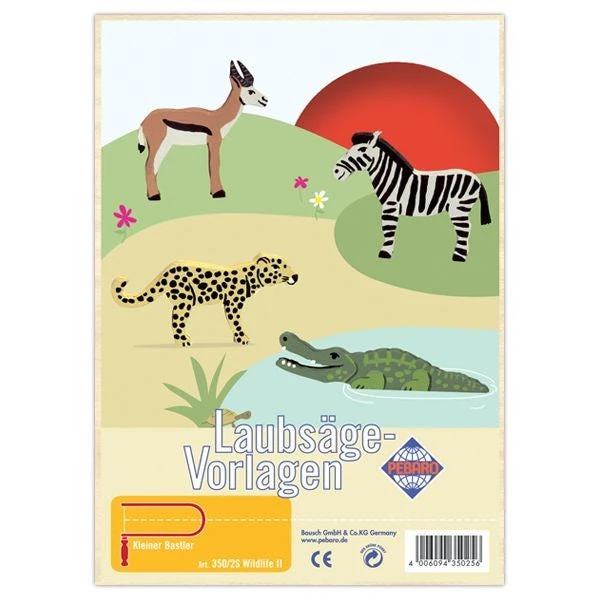 Shop-halona 2 Laubsäge-Vorlagen, Motive Wilde Tiere Wildlife II 1 Shop-halona 2 Laubsäge-Vorlagen, Motive Wilde Tiere Wildlife II