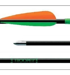 Shop-halona Pfeile Sportpfeil, Pfeil Easton Trooper, 30 Zoll Mit TSK Spitze