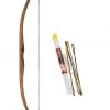Shop-halona Big Langbogen 43 Zoll Mit Dacron Sehne Jugendsportbogen Holz