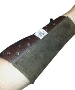 Shop-halona Armschutz Traditionell F. Bogenschiessen, BVS Aus Leder, Traditioneller Bogen