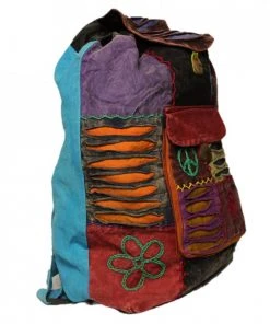 Shop-halona Hippie Rucksack Stone Washed, Cultbagz Flower 09