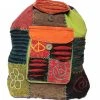 Shop-halona Natur & Trend Hippie Rucksack Stone Washed, Cultbagz Flower 07