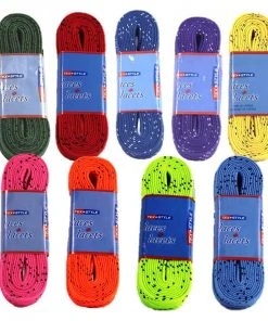 Shop-halona Schnürsenkel Schlittschuhe TEX-STYLE Hockey Senkel Farbig 108"