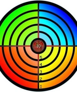 Shop-halona Zielscheibe Drache 32cm F. Pfeil Und Bogen Und Armbrust