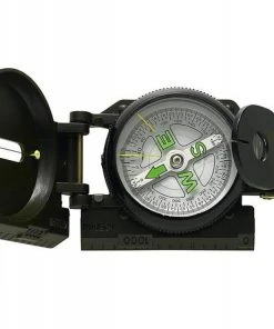 Shop-halona Herbertz, Kompass Mit Vergrößerungsglas, Leuchtfarbe