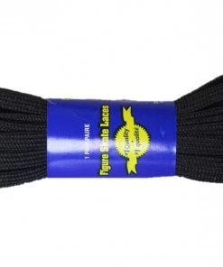 Shop-halona Schnürsenkel Schlittschuhe Eiskunstlauf Weiß/schwarz214-274cm