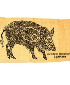 Shop-halona Schießsack, Zielscheibe F. Bogenschießen, Sportbogen, Motiv Wildschwein