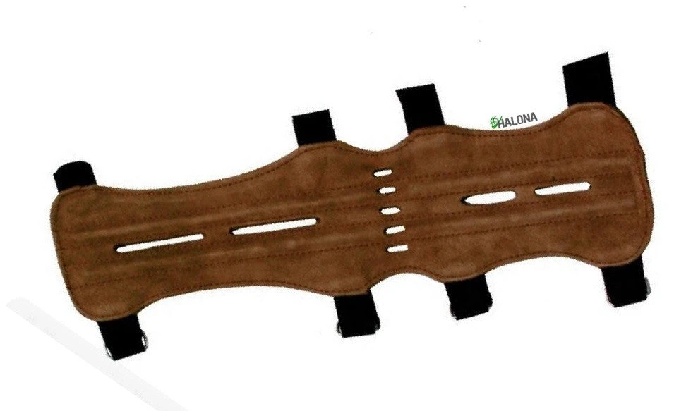 Shop-halona Armschutz, Langarmschutz F. Ober- Und Unterarm F. Bogensport Wildleder 1 Shop-halona Armschutz, Langarmschutz F. Ober- Und Unterarm F. Bogensport Wildleder