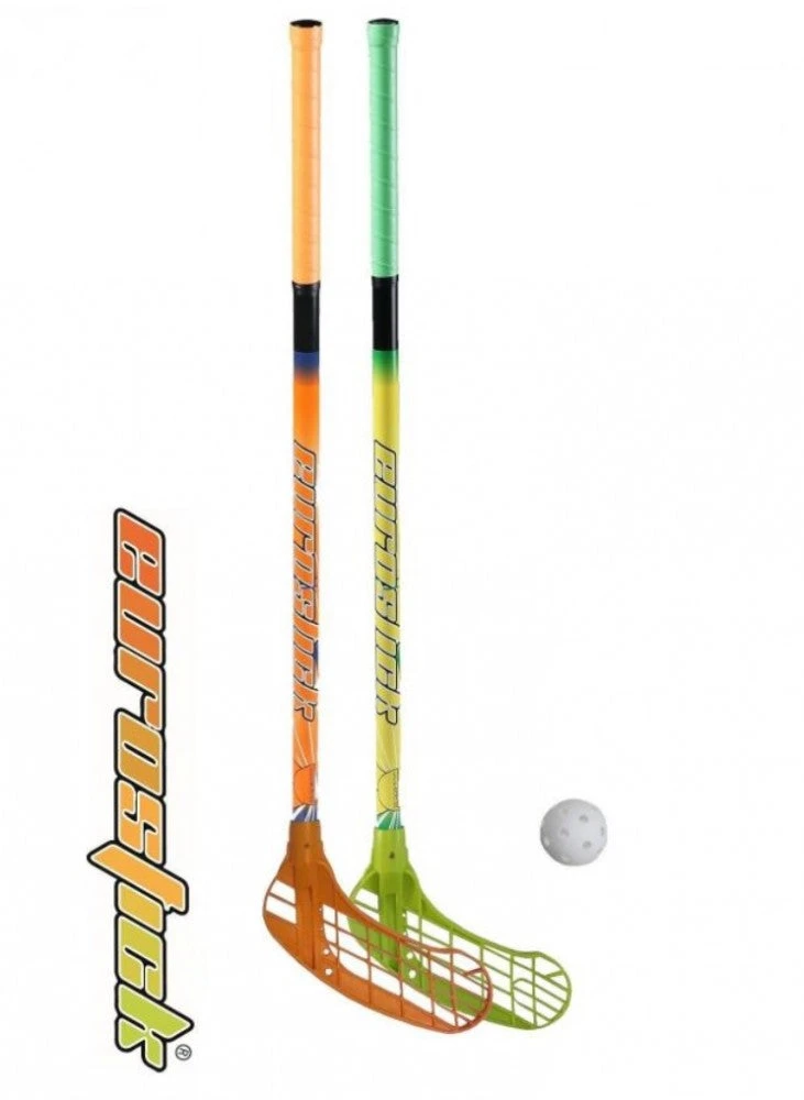 Shop-halona 2x Floorballschläger Junior 85 Cm Orange / Grün Eurostick Force One Mit Ball 2 Shop-halona 2x Floorballschläger Junior 85 Cm Orange / Grün Eurostick Force One Mit Ball