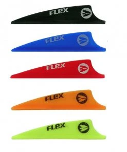 Shop-halona Fletches Pack 40 Stück Vanes F43S Flex 43mm Pfeilefedern Bogensport
