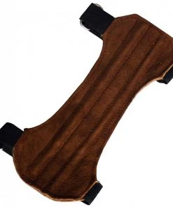 Shop-halona Armschutz F. Kinder Bogenschießen, Kinderarmschutz Darkfox Velourleder Bogensport