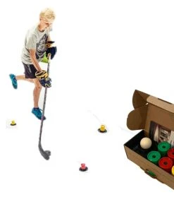 9966 Hockey Training Drill Cones Stickhandling 6 Stück Eishockey