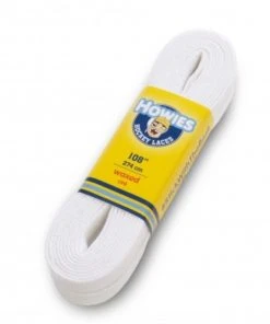 Howies Hockey Schnürsenkel Schlittschuhe Howies Referee White Waxed Laces, Schnürsenkel Weiss