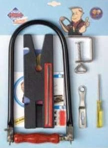 Shop-halona Laubsäge-Set, Werkzeugkasten F. Kinder, Laubsäge Box Kinderwerkstatt