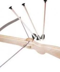 Shop-halona Armbrust, Holzarmbrust Mit 3 Pfeilen F. Kinder HK