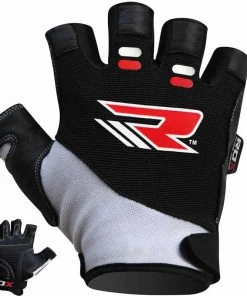 Shop-halona RDX Gym Fitness Handschuhe Amara Weiß/schwarz S-XL