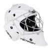Shop-halona Floorball Helm IFF Zertifiziert Für Torwart, Torhüter Unihockey Senior Weiß