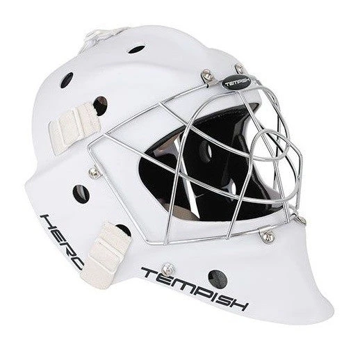 Shop-halona Floorball Helm IFF Zertifiziert Für Torwart, Torhüter Unihockey Senior Weiß 1 Shop-halona Floorball Helm IFF Zertifiziert Für Torwart, Torhüter Unihockey Senior Weiß