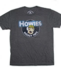 Shop-halona T-Shirt Howies Hockey Hometown Vintage Grau, Eishockdey T-Shirt