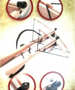 Shop-halona Armbrust Aus Holz, Historisch, 56x50 Cm, Kinderarmbrust Inkl. 2 Pfeile 8 Shop-halona Armbrust Aus Holz, Historisch, 56x50 Cm, Kinderarmbrust Inkl. 2 Pfeile