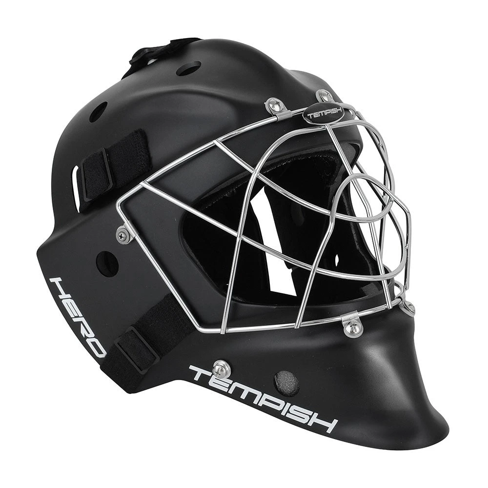 Shop-halona Floorball Helm IFF Zertifiziert Für Torwart, Torhüter Unihockey Senior Black Torwartmaske 2 Shop-halona Floorball Helm IFF Zertifiziert Für Torwart, Torhüter Unihockey Senior Black Torwartmaske