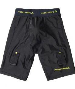 Fischer Tiefschutz Mit Stutzenhalter Jock Compressions Short Senior